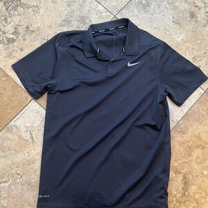 Nike Men's Dark Navy Dri-FIT Polo Shirt